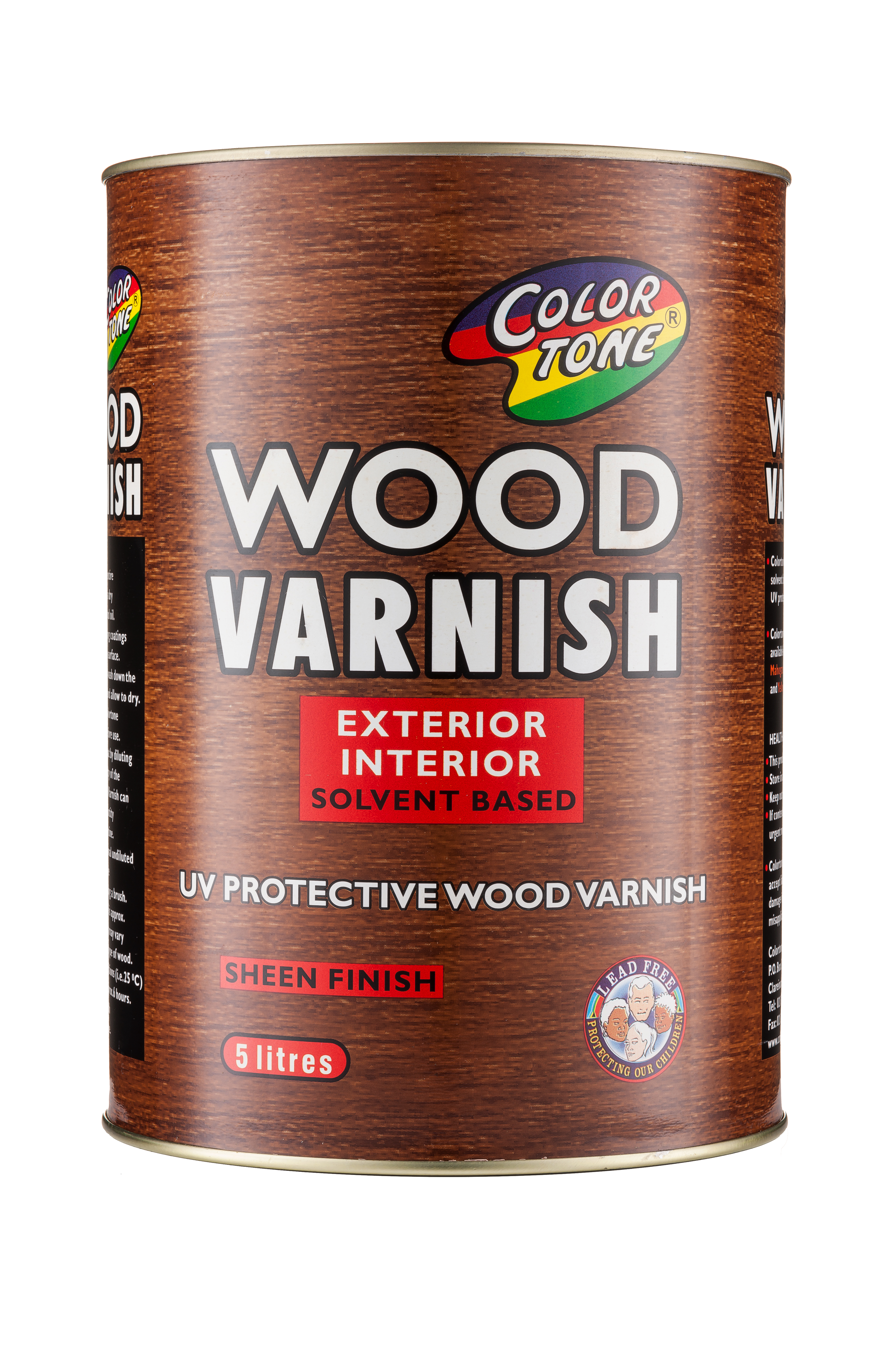 Colortone Wood Varnish Yellowood 5l