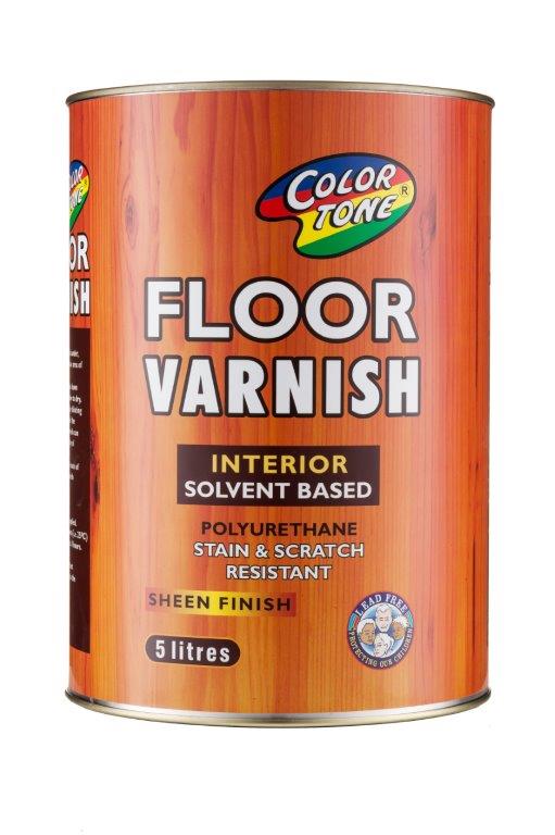 Floor Varnish High Durable Polyurethane Wood Coating Clear  5l Colorto