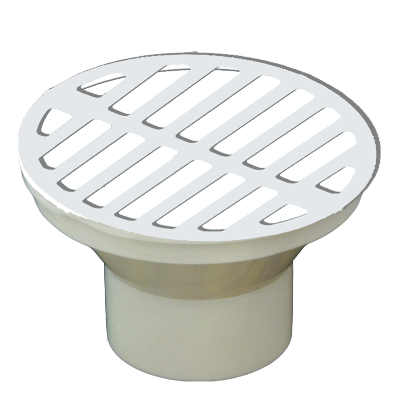 Jaswic Proflo Pvc UG Gully Head & Grid Round 110mm