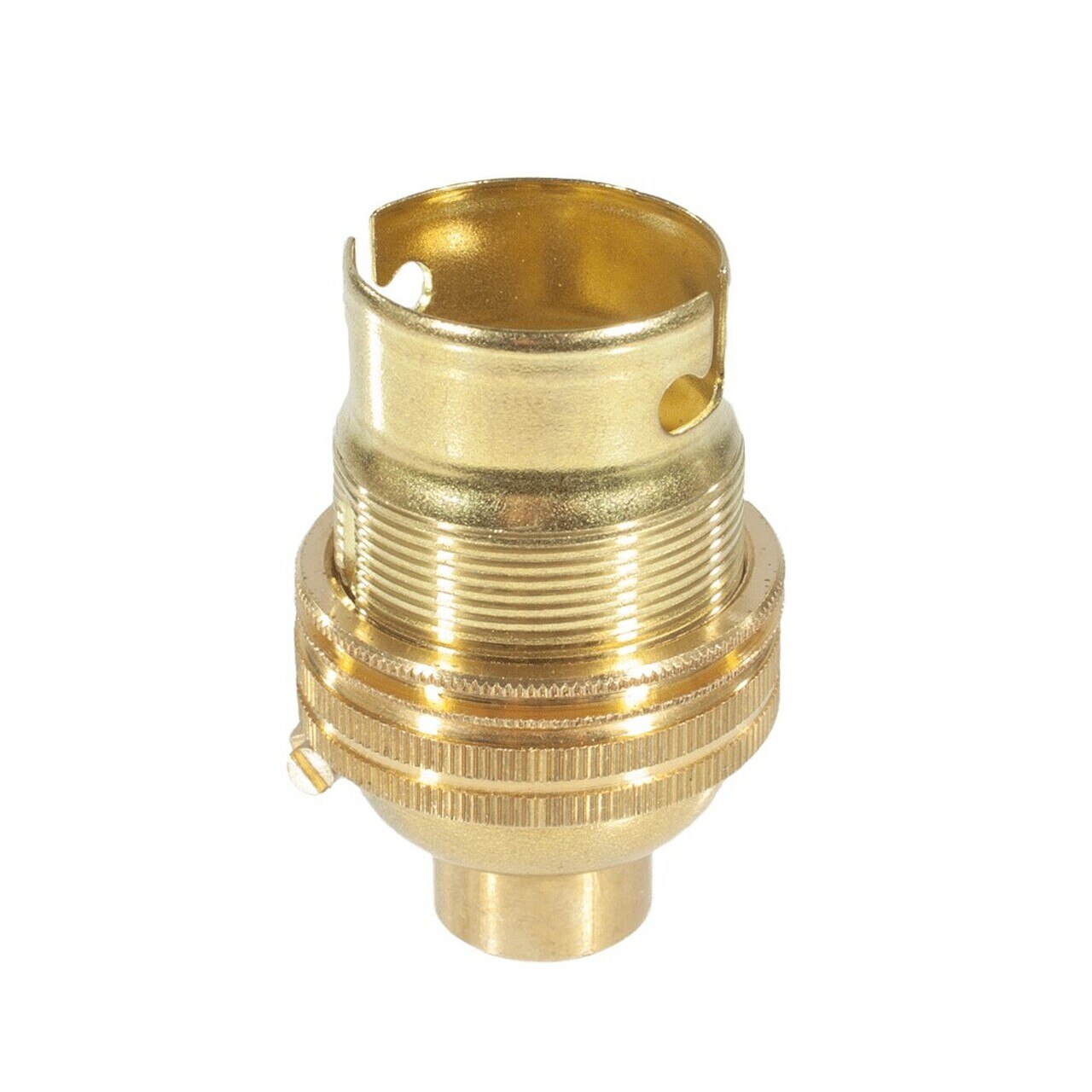 Proton Lamp Holder Brass BC/B22 10mm P/P A108P