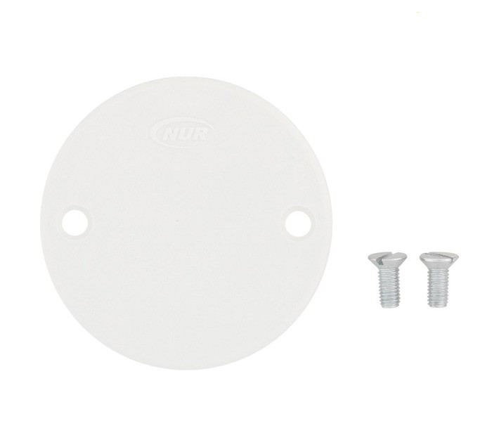 Proton Conduit Box Lid & Screw Pvc Round 2x16mm (Ea) H112P