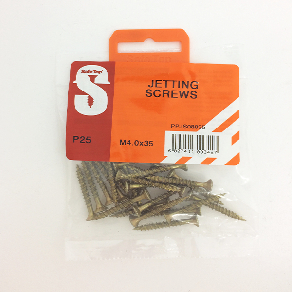Safetop Screw Jetting # 8 4.0x 35mm (  25)