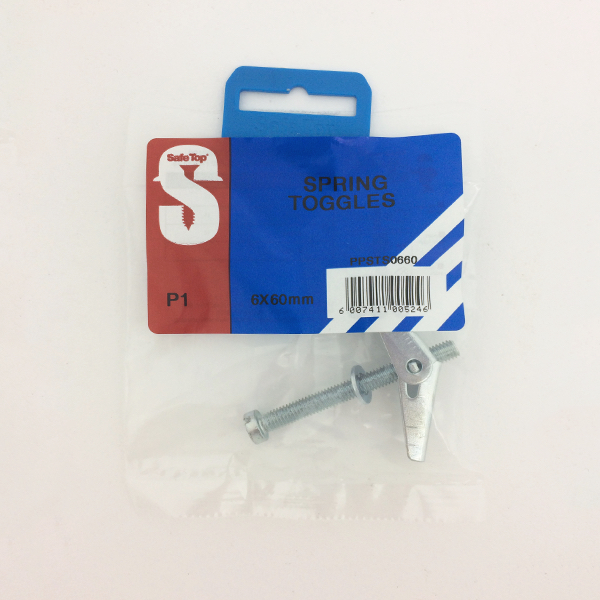 Safetop Spring Toggle 6x 60mm ( 1)