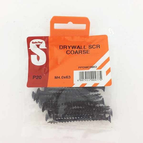 Safetop Chipboard Screw Pozi No.10 5.0x40mm (25)