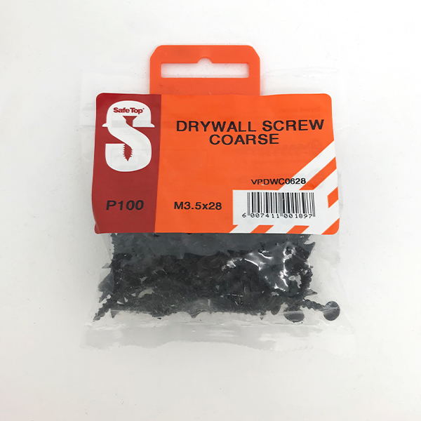 Safetop Screw Drywall No. 6 3.5x 28mm ( 100)