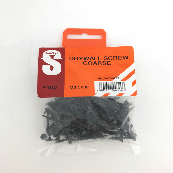 Safetop Screw Drywall No. 6 3.5x 32mm ( 100)