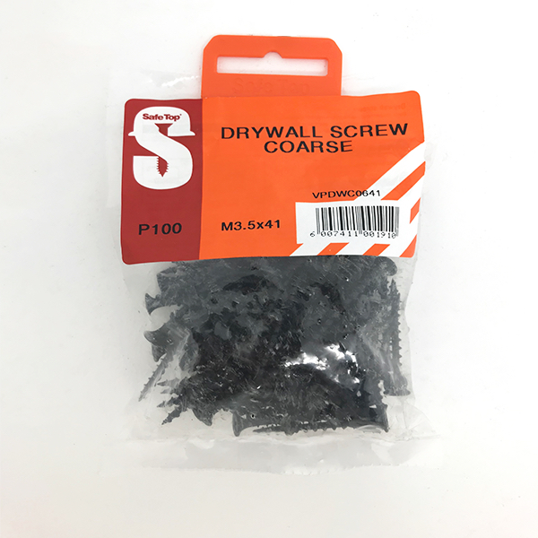 Safetop Screw Drywall No. 6 3.5x 41mm ( 100)