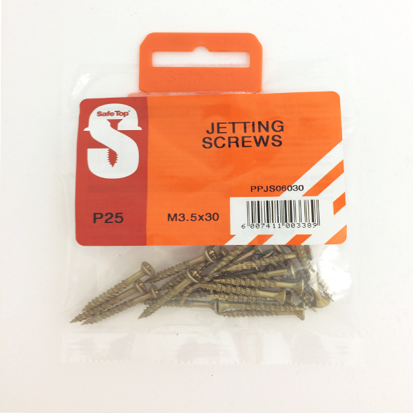 Safetop Screw Jetting No. 6 3.5x 30mm ( 25)