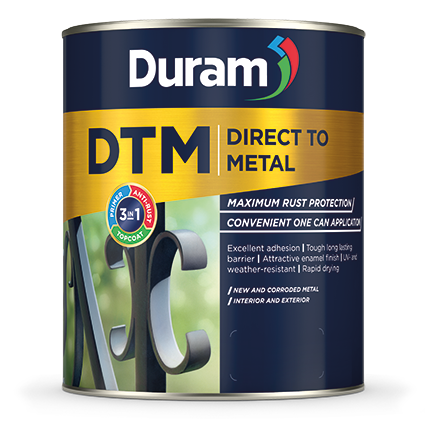 Duram DTM Hammered Black 1l