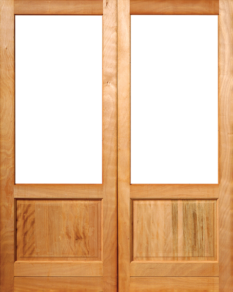 Door Hardwood 1612x2032 PD12 Happy Full Glass Top PD12/1611