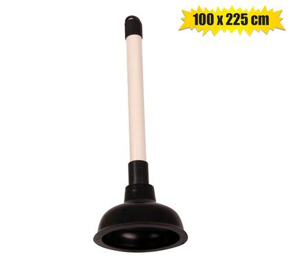 Plunger Rubber 100mm Diameter X 225mm With Wooden Handle 150-049046