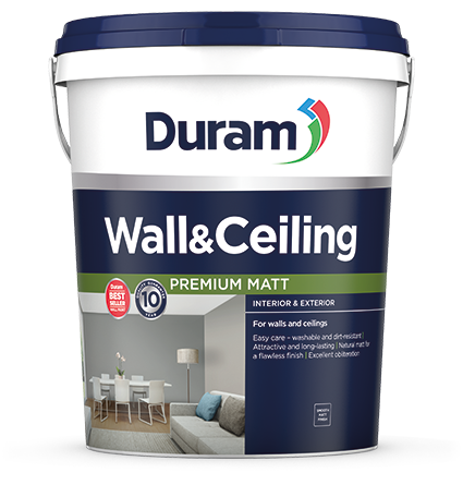 Duram Wall & Ceiling Paint Ocean Mist 20l