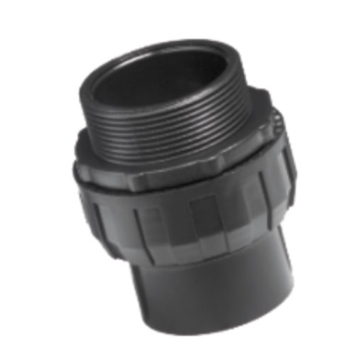 Pvc Pool Union Swimquip Black 40mm 110-5101