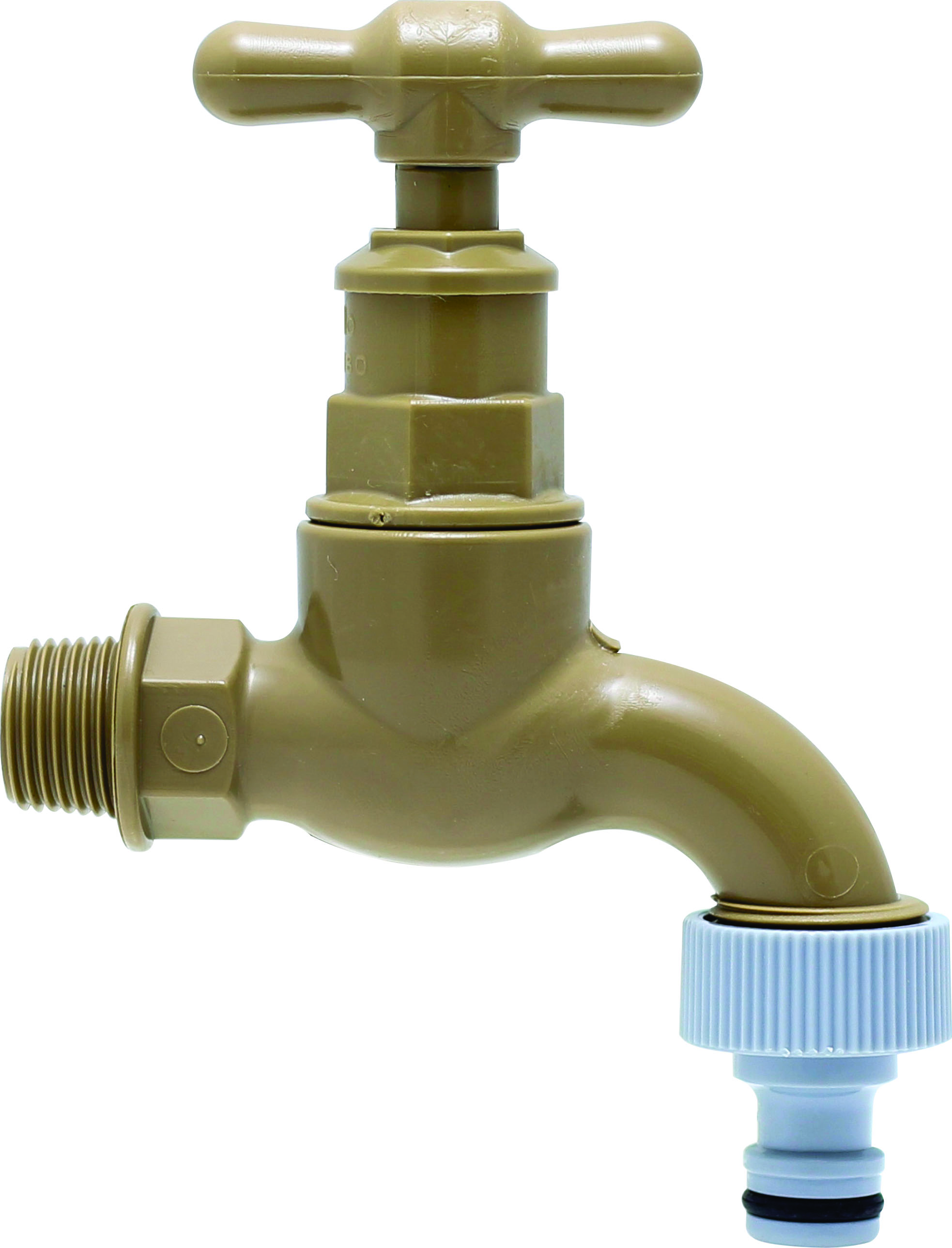 Pro-Close Garden Bib Tap Plastic 15mm x 3/4" PC15BT