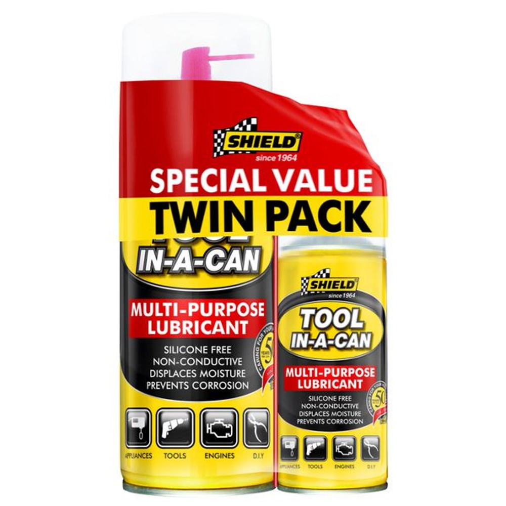 Tool In A Can Lubricant 150 375ml Twin Shield Shield SH122