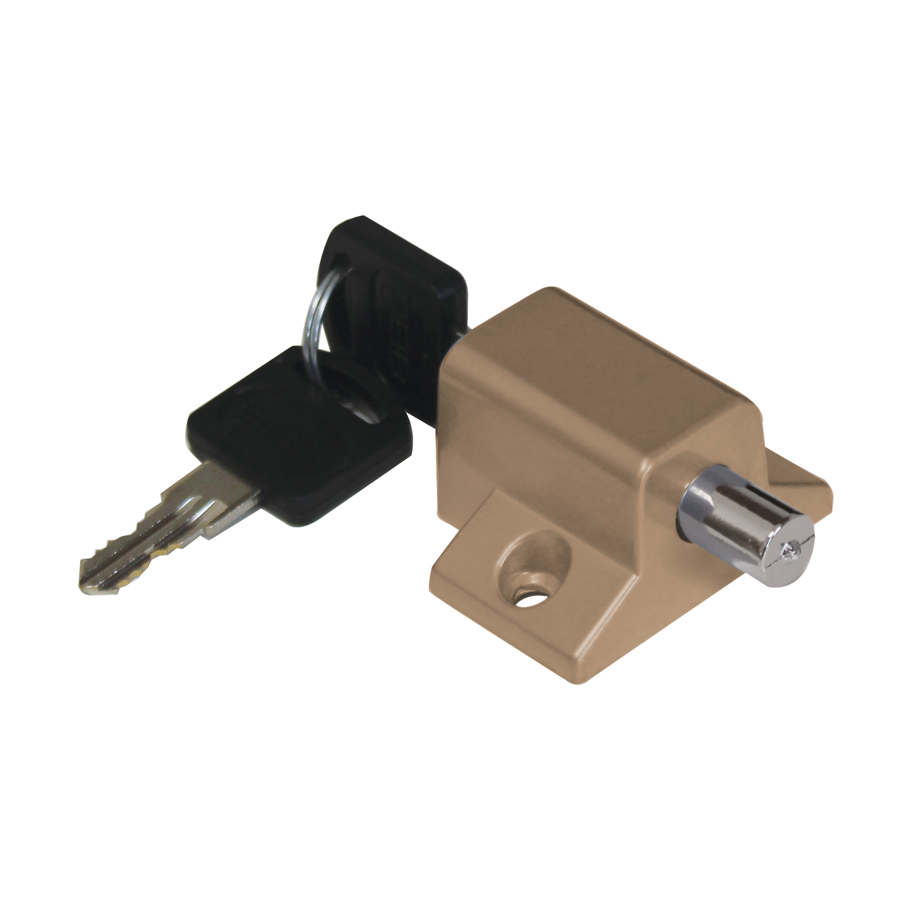 BBL Lock Push Patio Std Brass Blister BBF280BP-1