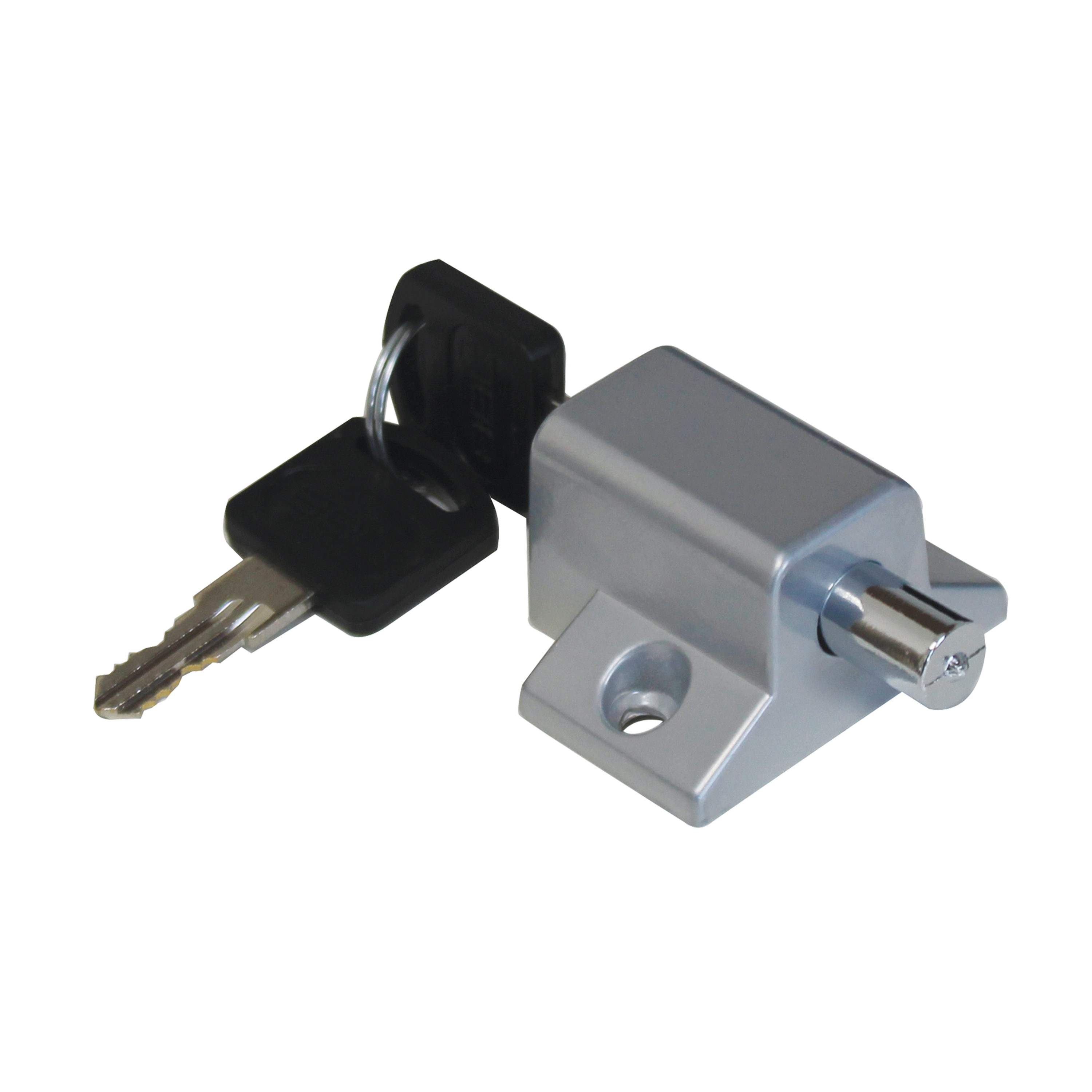 BBL Lock Push Patio Std Silver Blister BBF280SIL-1