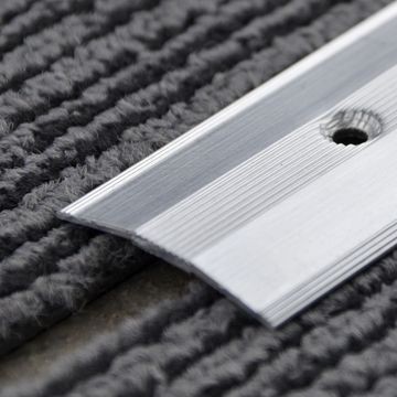 Kirk 30mm Aluminium Tile To Carpet Cover 2.6m Natural ATC380.N