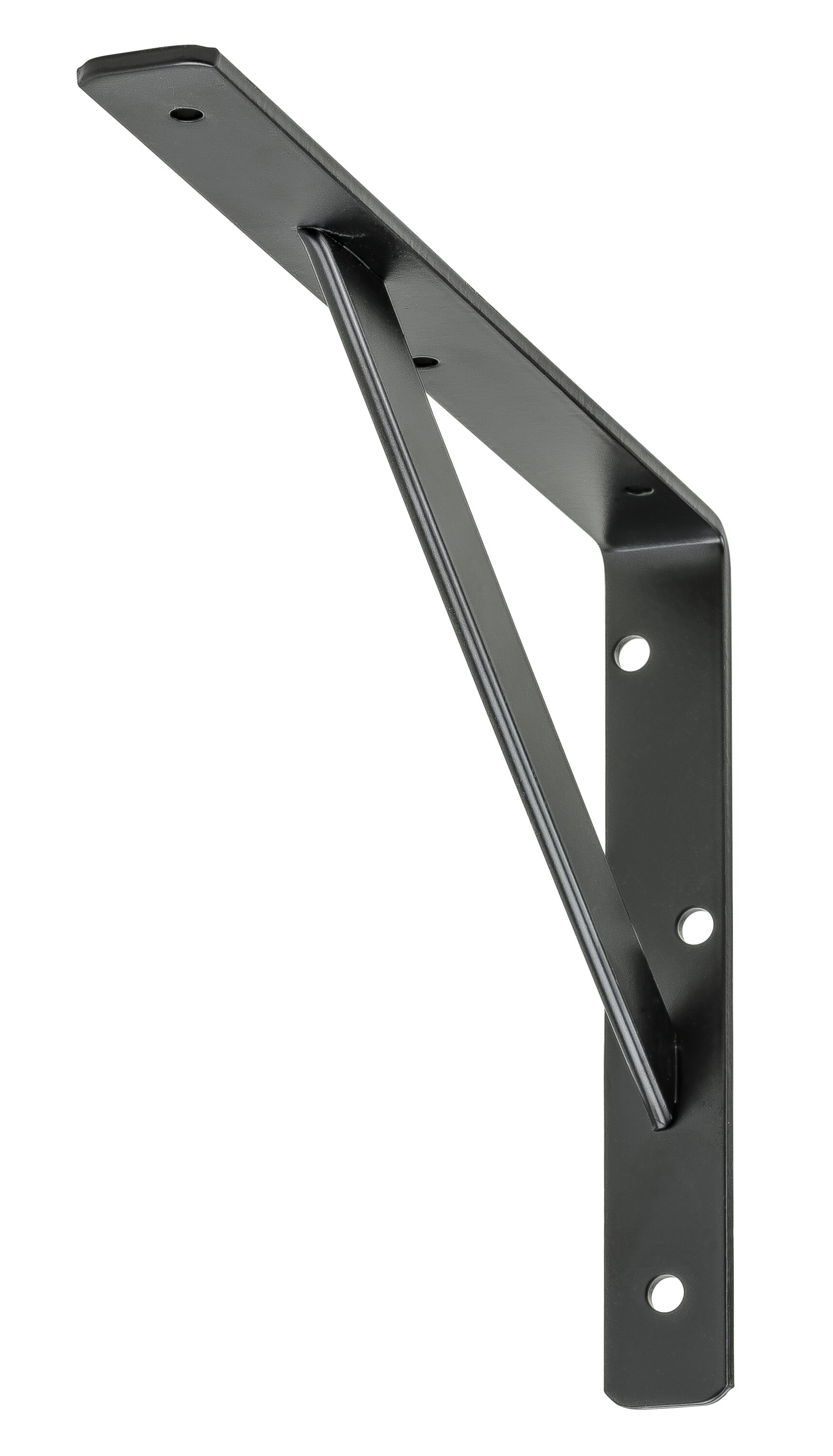 Aug Vor Stayed Bracket 500/330x30mm Black 00159500S