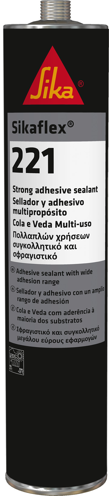 Sikaflex 221 Black 300ml Sika  4394