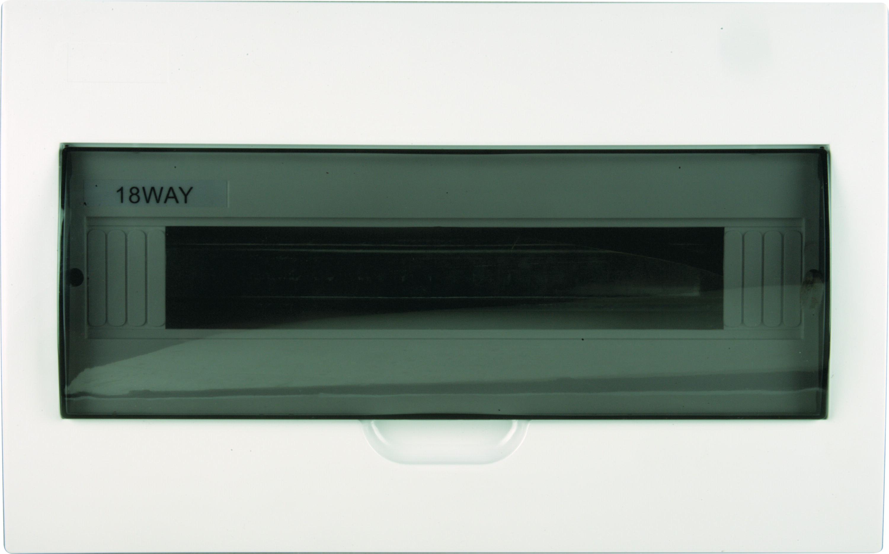 DB Board Flush 18 Way Din Steel Cover Prepopulated With CB
