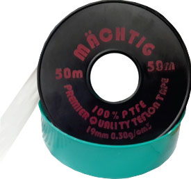 PTFE Tape 19mmx 50m x 0.30g/cm3 PTFE-3