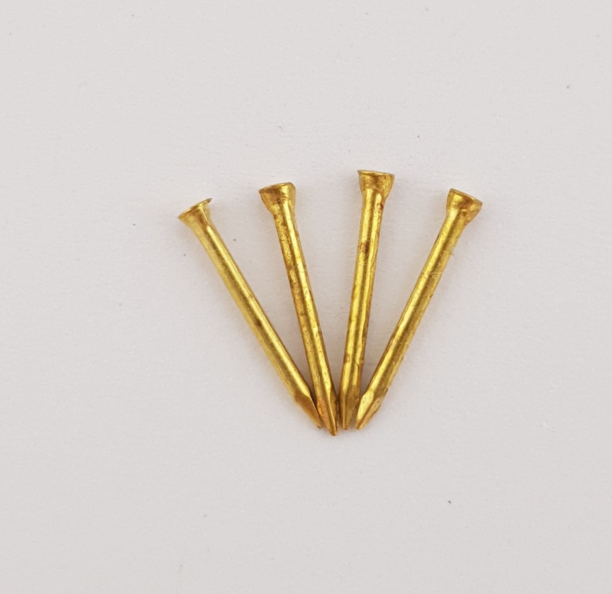 Tuftex Nail Panel Pin Brass 13mm 200g P/p