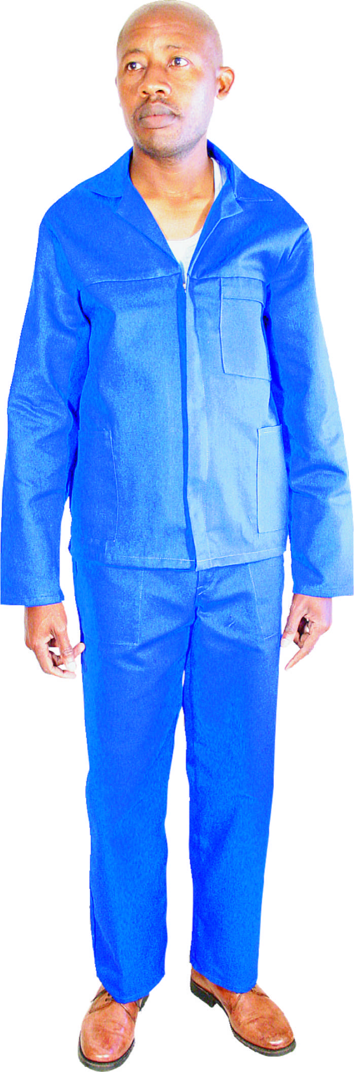 Overall Conti 2Pce Royal Blue Size 32 ( 82) MAB2995