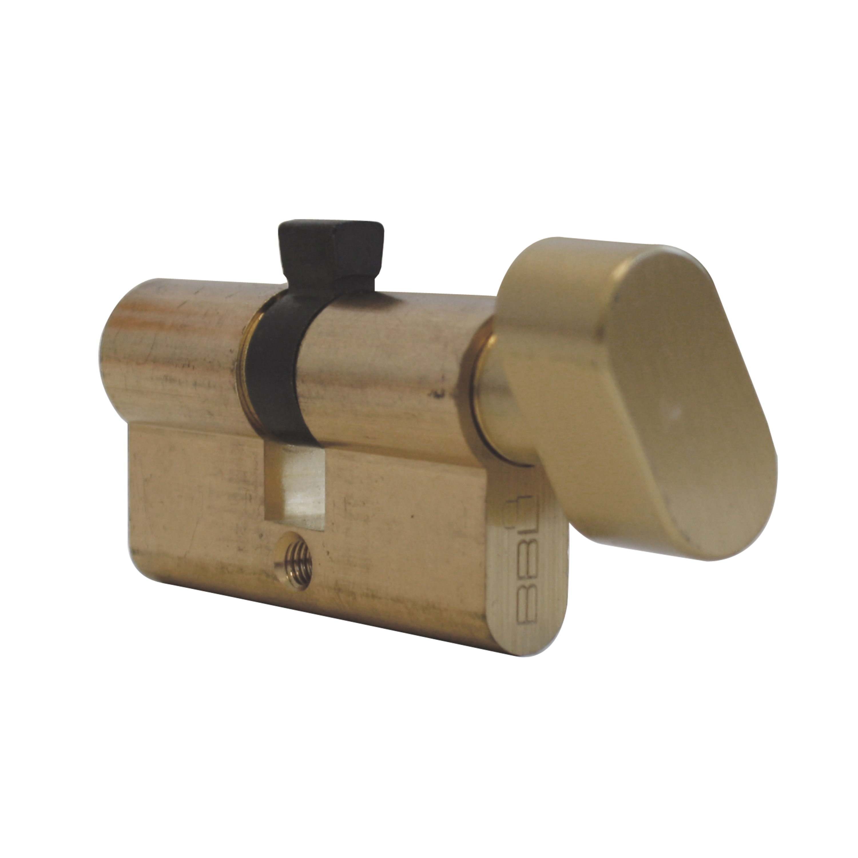 BBL Cylinder Euro Knob Brass 60mm BBC5602SB-1
