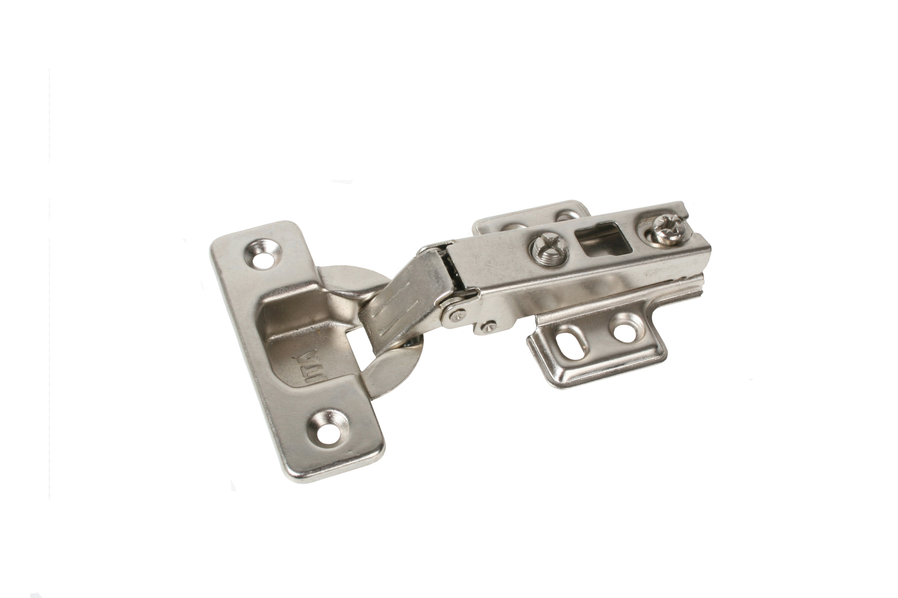 Uta Slide-on Hinge Full Overlay 110deg With Base Plate RIH519