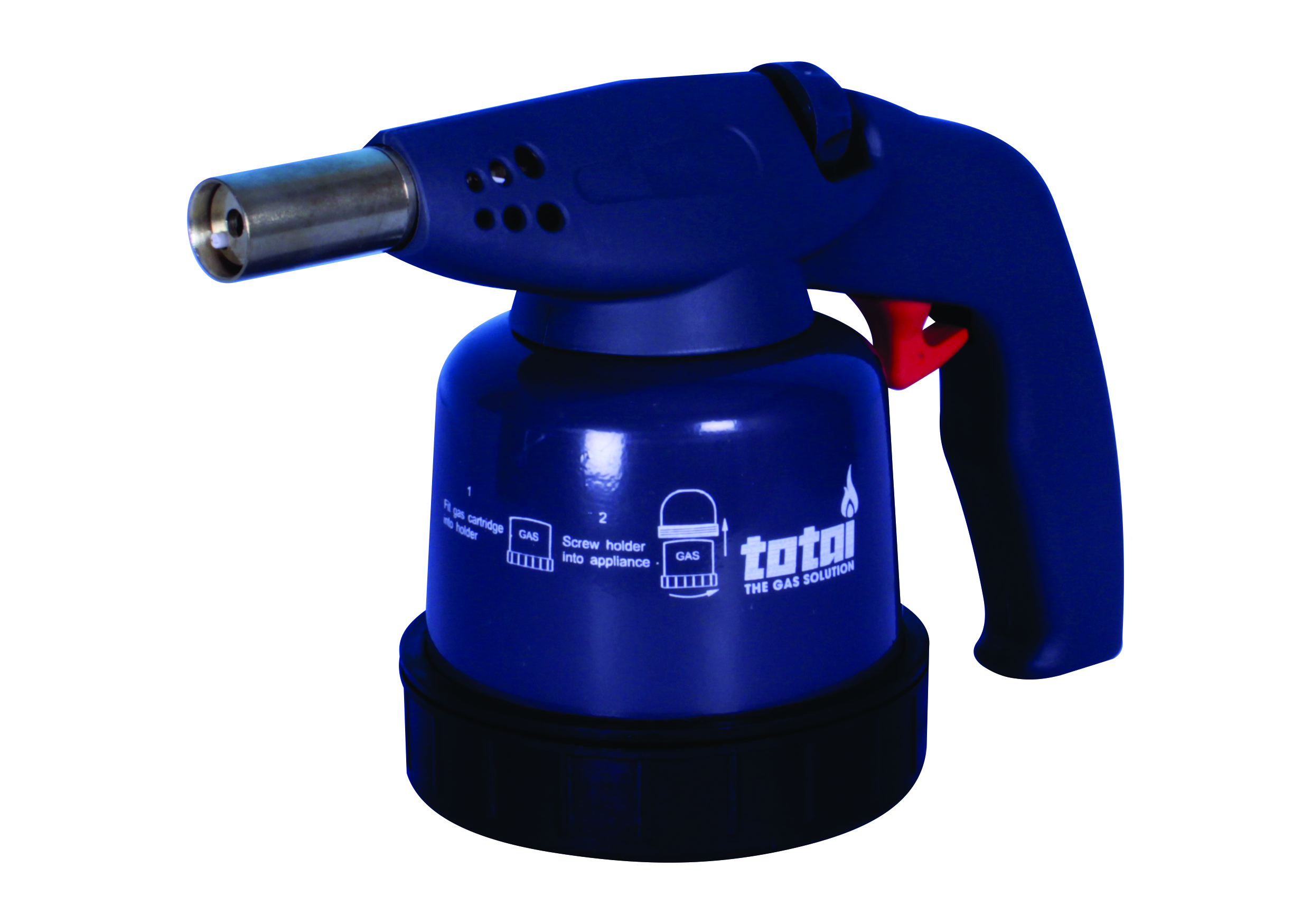 Totai Blowtorch Gas Cartridge Piezzo Ignition 27/121
