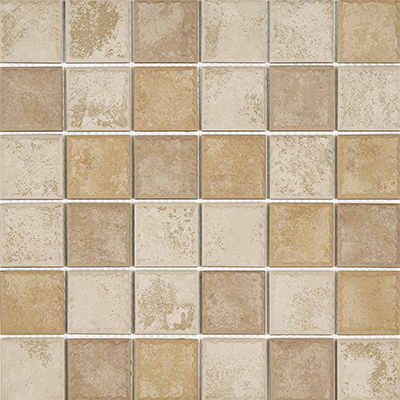 Marico Rustic Brown Combo Porcelain Mosaic 300x300mm