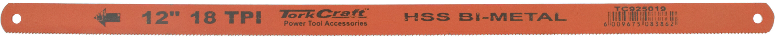 Tork Craft Blade Hacksaw Blade Bi Metal 18Tpi TC925018