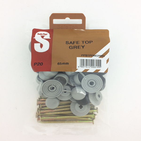 Safetop Nail With Grey 65mm (20)