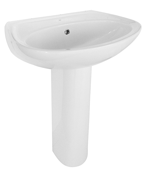 Courier Basin and Pedestal Set 