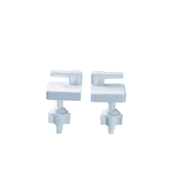 DPE Toilet Seat Hinge Set Elf 82 White FR15/FR101 P/P G-FR102