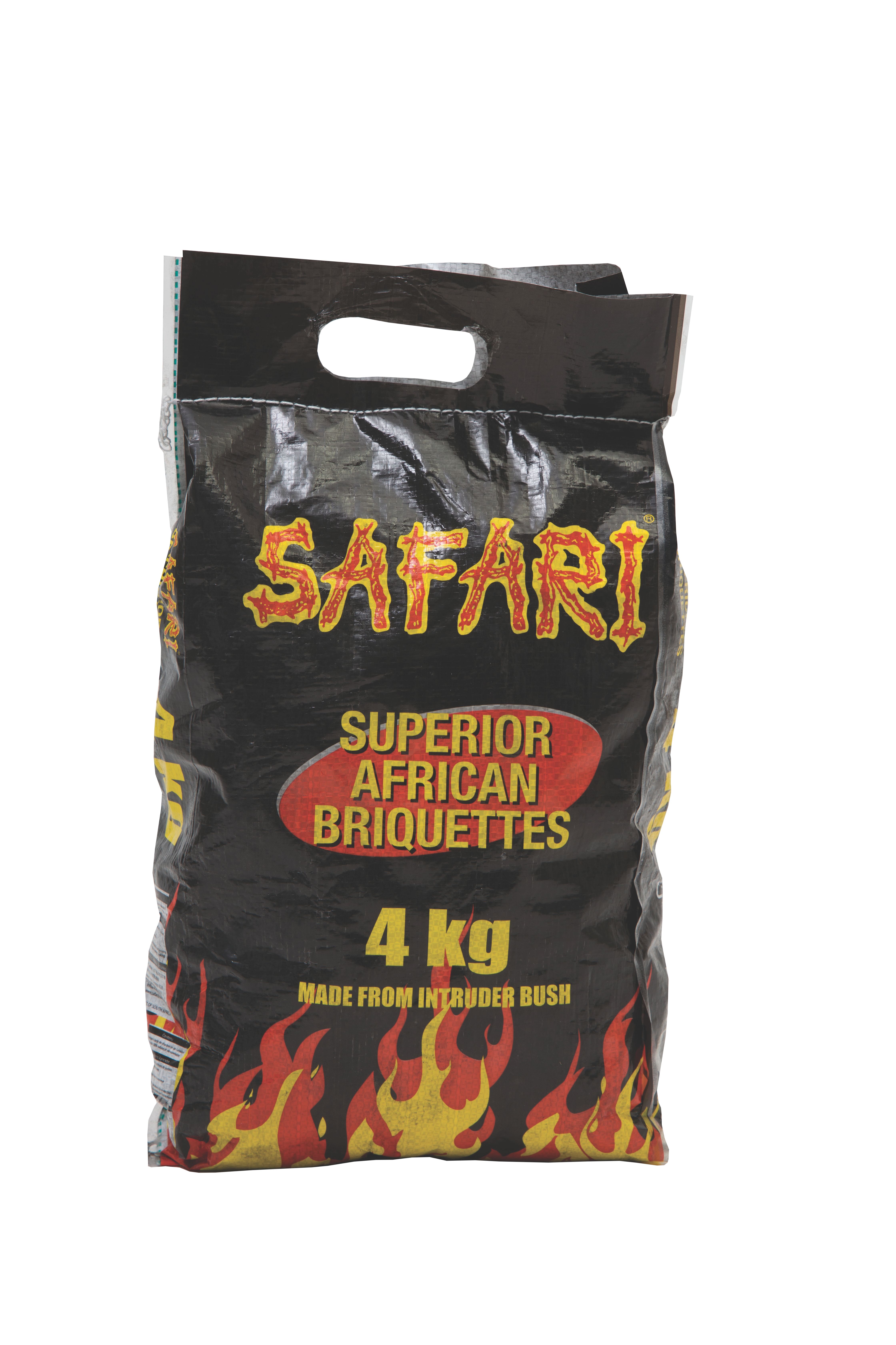 Briquettes 4kg Safari
