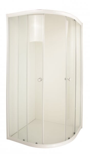 Shower Door Aquila White Epoxy Sd 502 Qtr Rnd 205525
