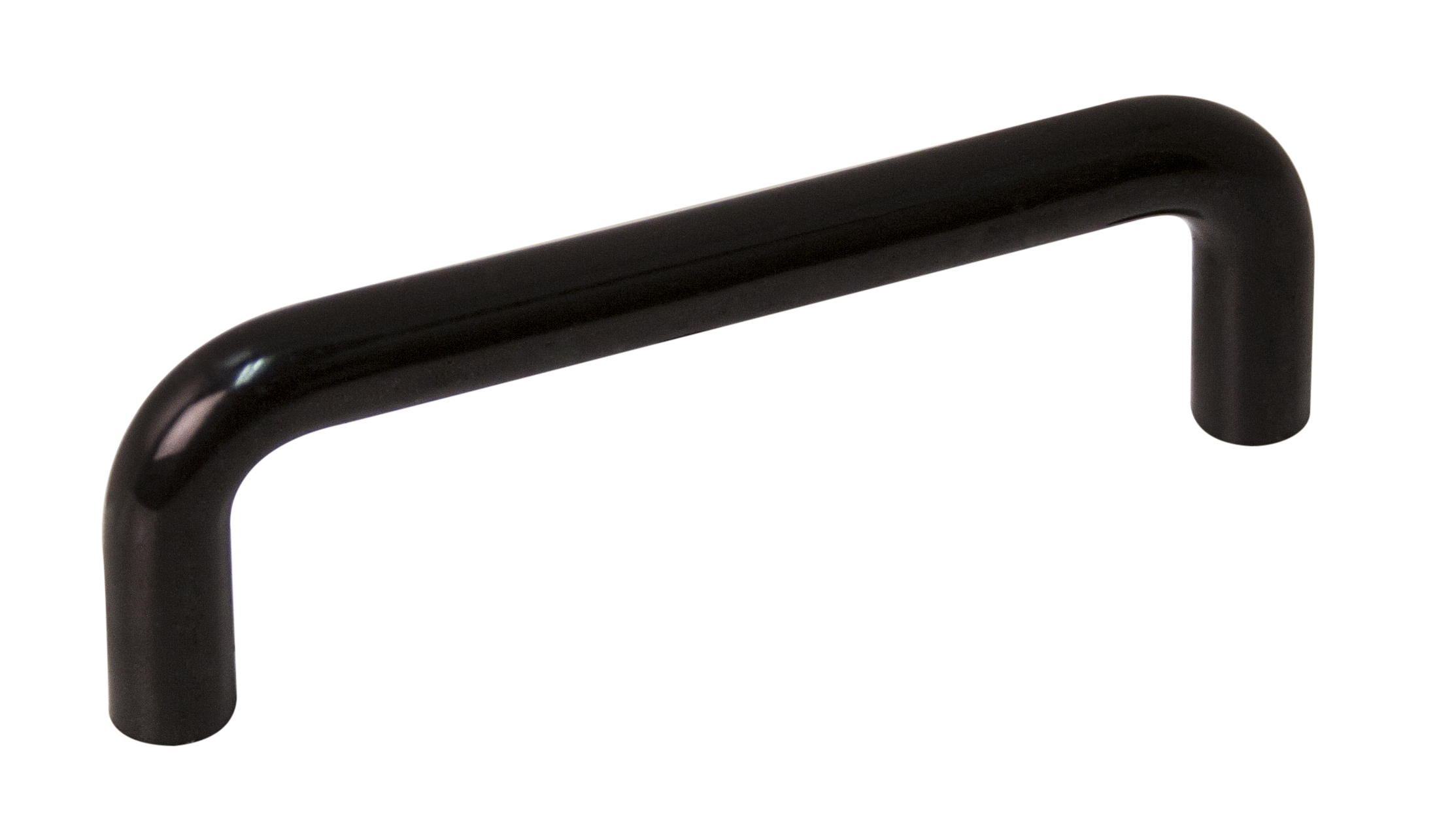 Raiel Handle Slim D-Shape Black 96mm SPH211