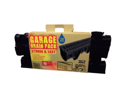 Garage Drain 3m Combo Pack Terracotta Regal GDP3MT