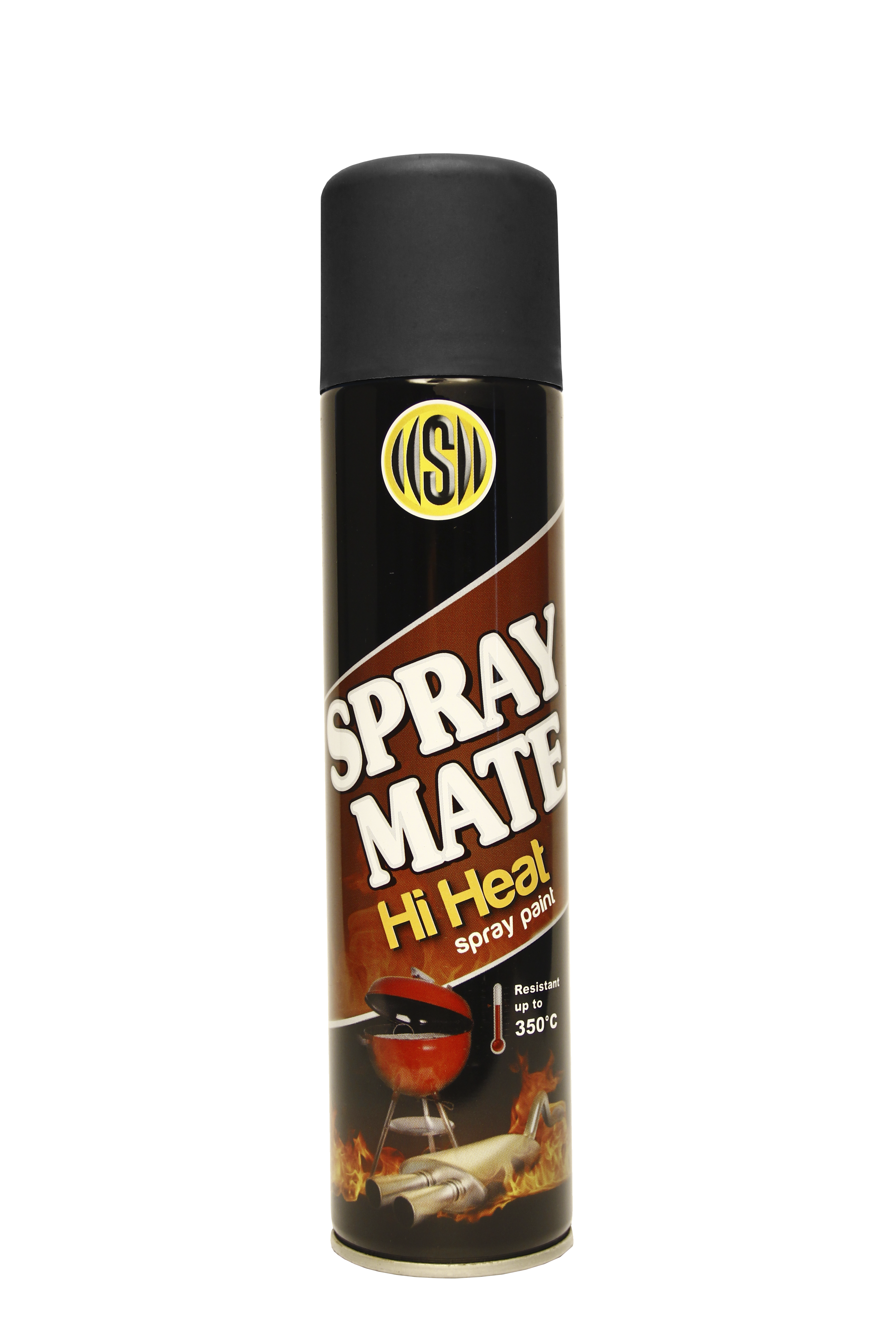 Spraymate Hi-Heat Black 250ml