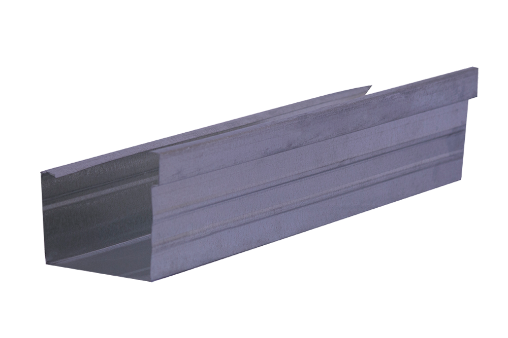 Gutter Galv Square 100x 75mm x 6.00m 0.3mm GT60-3