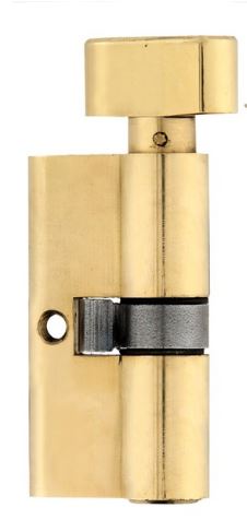 Iseo Cylinder Profile Knob Brass 65mm F5 M/K
