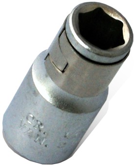 Tork Craft Bit Adaptor Socket Coupler 1/4Sq x 1/4Hex (1) Carded T AD15