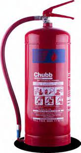 Fire Extinguisher 4.5kg DCP 40% Chubb F04504W