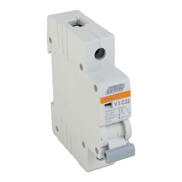 Veti2 Circuit Breaker 32A 1Pole 3.0KA MCB V3C1P33