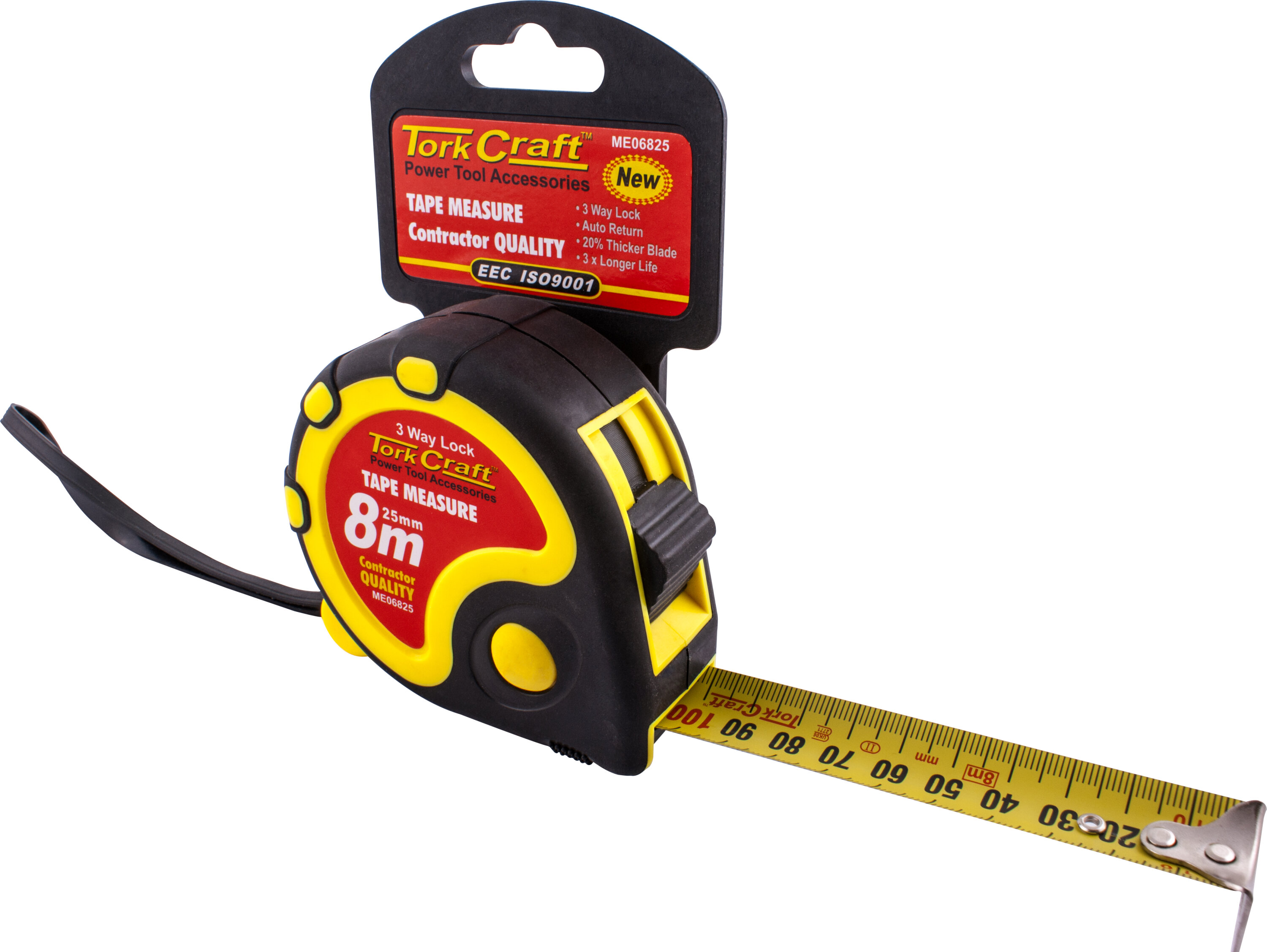 Tape Measure 8.0m Multi Lock