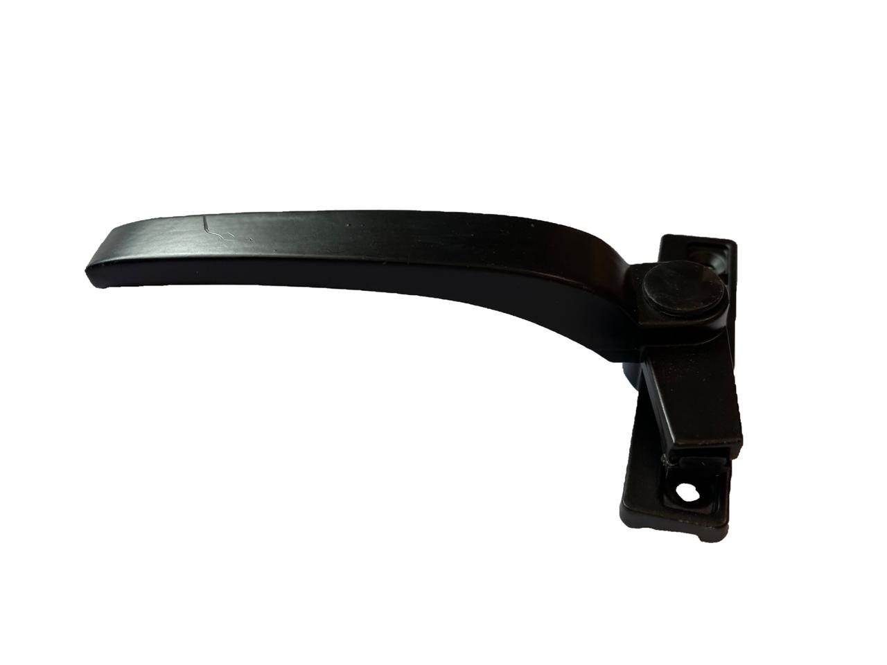 Window Handle Aluminium L/H Black PAHL