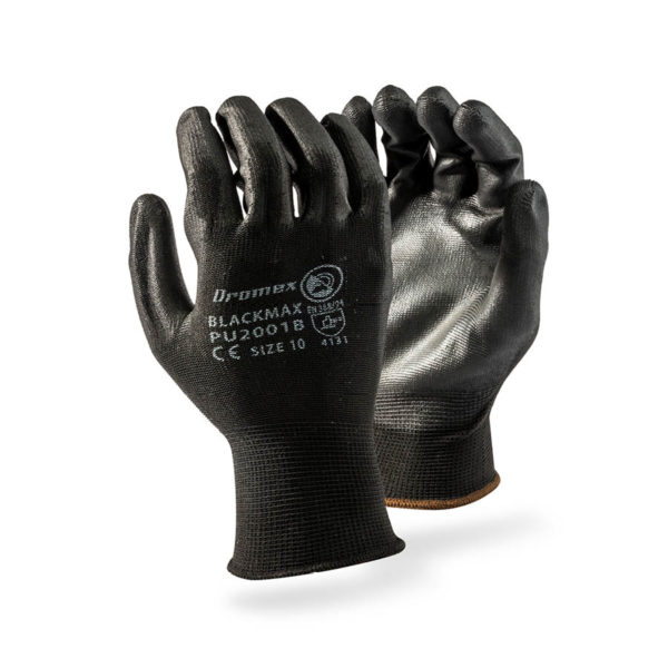 Glove Blackmax PU Coated Size  9 SAF00275