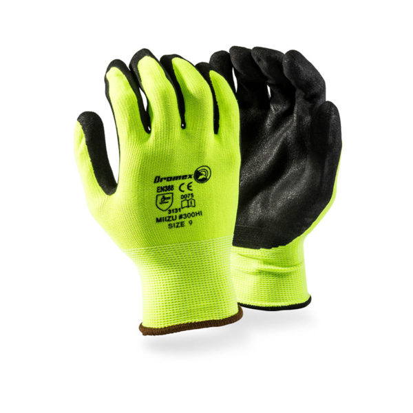 Glove MIIZU-300-HI Viz Size  9 SAF00130